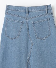 ANY 【洗濯機可能/ストレッチ】フロントスリットデニムスカート