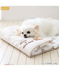 PET PARADISE ペットパラダイス クールロールマット 《くまちゃん 水玉柄》 小型犬