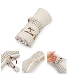 PET PARADISE ペットパラダイス クールロールマット 《くまちゃん 水玉柄》 小型犬