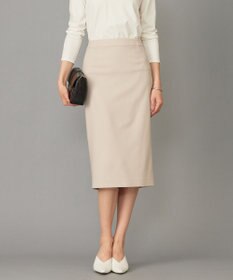 ICB L 【セットアップ対応】ウールストレッチ タイトスカート