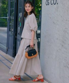 23区 【WEB限定】ツイスト ベルト サンダル