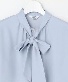 J.PRESS LADIES S ヌーディスバックサテン ブラウス