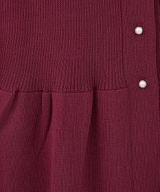 earth music&ecology 【接触冷感】ペプラムニットカーディガン