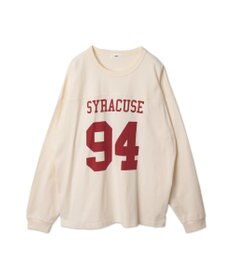 WEGO 【ユニセックス着用ITEM】ナンバリングフットボールBIG　T（LS）