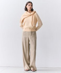 BEIGE， JULIE / コットンシルク クルーネックカーディガン