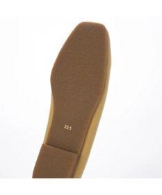 ing <ing>【WEB限定】スクエアトゥフラットシューズ