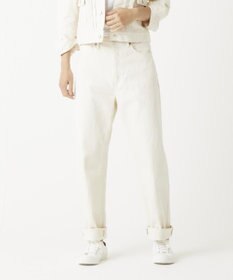 caqu modern classic テーパードデニムパンツ