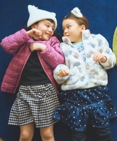 ANY KIDS 【ドッキング可能】ネコキルトブルゾン