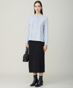 ICB L 【先行予約】コットンポリエステルスムース ニットスカート