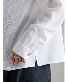 Te chichi 【WEB限定カラーあり】フロントレースブラウス