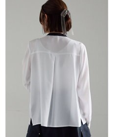 Te chichi 【WEB限定カラーあり】フロントレースブラウス