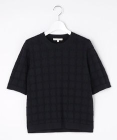 自由区 ジオメトリックアセテート プルオーバー