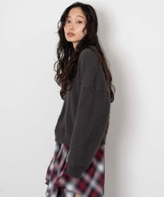 WEGO シャギーニットプルオーバー