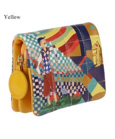tsumori chisato CARRY カラフルランドスケープ 2つ折り財布 ミニ財布