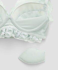 San-ai Resort（三愛水着楽園） レーシーバイカラーノンワイヤーブラセット 【northerly】