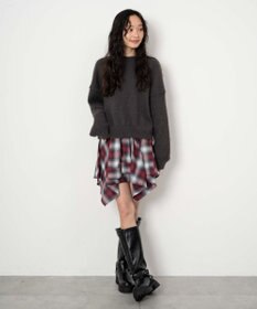 WEGO シャギーニットプルオーバー