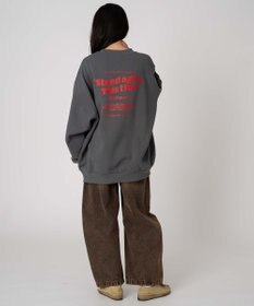 WEGO 【裏起毛/ユニセックス着用ITEM/SMLサイズ展開】アソートグラフィックプルオーバー（4）