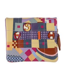 tsumori chisato CARRY カラフルランドスケープ 2つ折り財布 ミニ財布