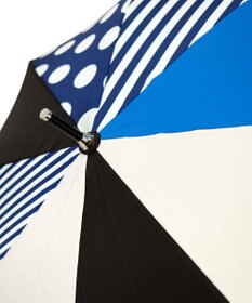 +RING 【UVカット90%以上】【数量限定】 UNISEX 雨傘（長）60cm MLT T1218