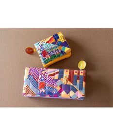 tsumori chisato CARRY カラフルランドスケープ 2つ折り財布 ミニ財布