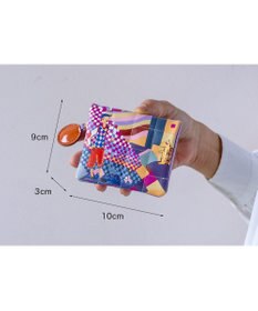 tsumori chisato CARRY カラフルランドスケープ 2つ折り財布 ミニ財布