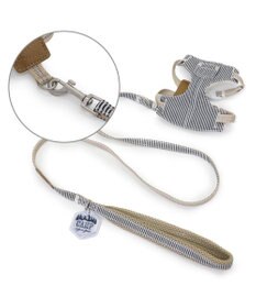 PET PARADISE ペットパラダイス ヒッコリー スリム ハーネス＆リード S 小型犬