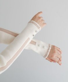 Green Parks ・ｓｗｉｎｇ　ｂｙ　シフォンフリルリブハイネック