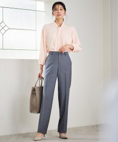 23区 L 【セットアップ対応/新色追加】ラフィーネウール フルレングスパンツ