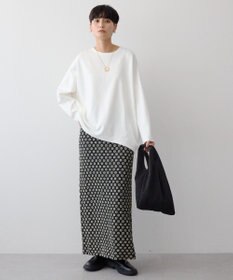 AMERICAN HOLIC フラワーレースタイトスカート