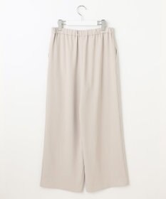J.PRESS LADIES 【洗える・接触冷感・吸水速乾】Lightジョーゼット ワイド パンツ