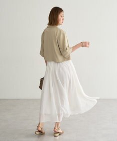 YECCA VECCA ハーフスリーブクロップドジャケット