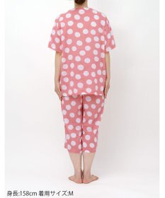 ワコール／睡眠科学 パジャマ 【SOU・SOU（R）】 綿100%(本体) 高島ちぢみ（R） 5分袖 半袖 7分丈 レディース YDT123 睡眠科学／ワコール