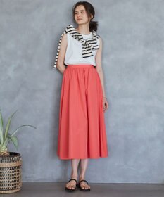 23区 S 【SLOW/洗える】ミドルフライスジャージー ノースリーブ カットソー