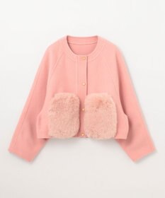 GRACE CONTINENTAL ファーポケットリバージャケット