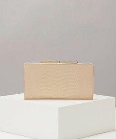 TOPKAPI 【TOPKAPI】イタリアンレザーリザード型押し がま口長財布 LUCIA ルチア