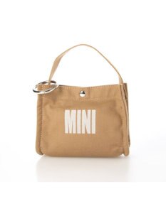 UNBILLION カシュカシュ cachecache / フロッキーポーチ付きキャンバストート