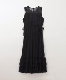 GRACE CONTINENTAL チュールティアードワンピース