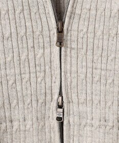 JOSEPH ABBOUD 【キングサイズ・オリジナルオーガニックコットン使用】JOE COTTONニット パーカー