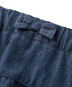 MIKI HOUSE HOT BISCUITS 【80-120cm】 デニム スカート付きパンツ