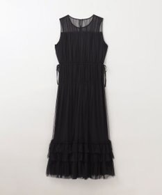 GRACE CONTINENTAL チュールティアードワンピース