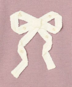 ANY KIDS リボン ニットソー トレーナー