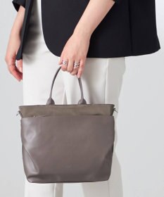 Y'SACCS シルキーリュクス2WAYトートバッグ