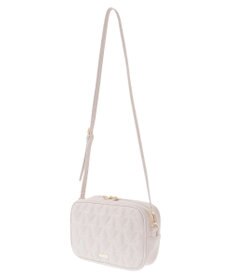 Maison de FLEUR リボンキルティングスクエアポシェット