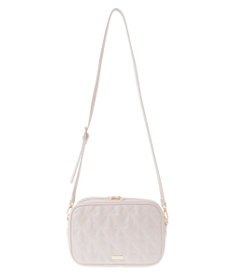 Maison de FLEUR リボンキルティングスクエアポシェット