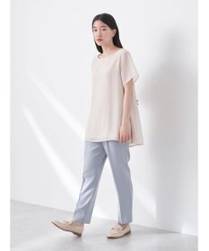 earth music&ecology シアードッキングＡラインチュニック