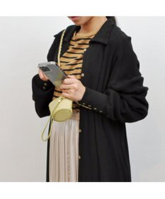 UNBILLION cachecache キルティングポーチ付きスマホストラップセット