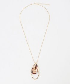 ANY 【WEB限定】オパール風モチーフネックレス