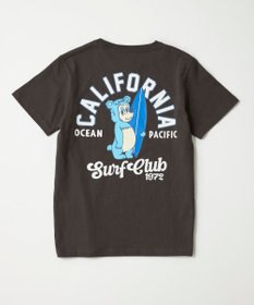 OP／FILA 【Ocean Pacific】カリフォルニアベアバックプリントTシャツ