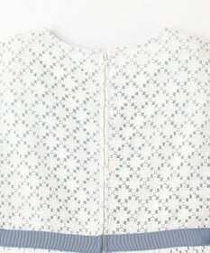 組曲 KIDS 【150-160㎝】フラワーレース ドレス