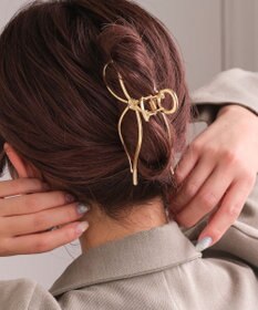 Phoebe 【WEB限定】スウィングリボンバンスクリップ